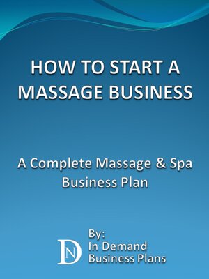 cover image of How to Start a Massage Business